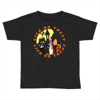 Funny Halloween Gift T  Shirt Lick Or Treat,trick Or Treat, Happy Hall Toddler T-shirt | Artistshot