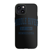 Middle River Minnesota Mn Vintage Athletic Sports Design Iphone 13 Case | Artistshot