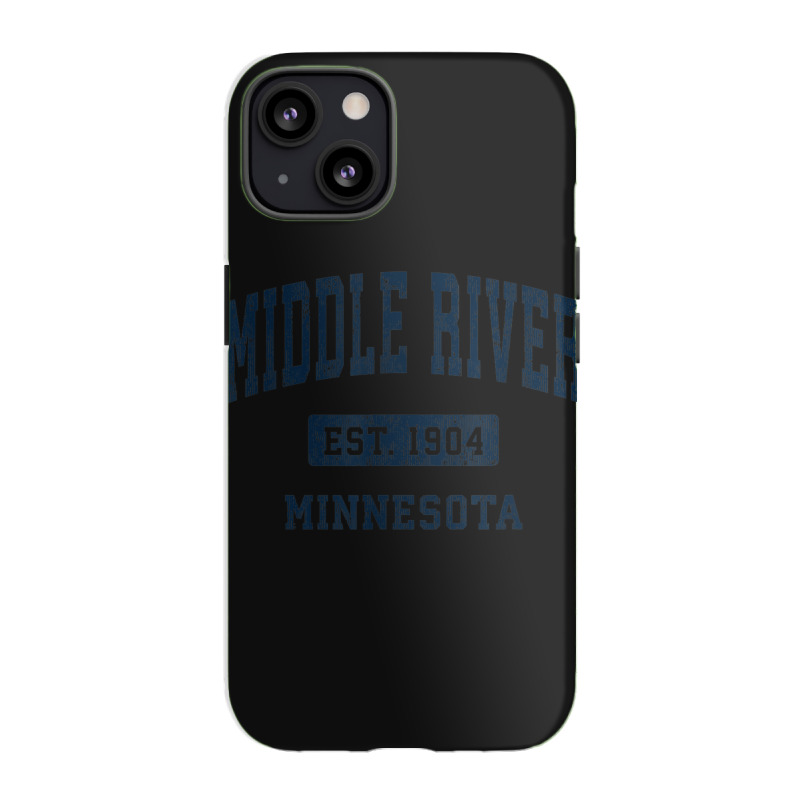 Middle River Minnesota Mn Vintage Athletic Sports Design Iphone 13 Case | Artistshot