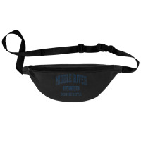 Middle River Minnesota Mn Vintage Athletic Sports Design Fanny Pack | Artistshot