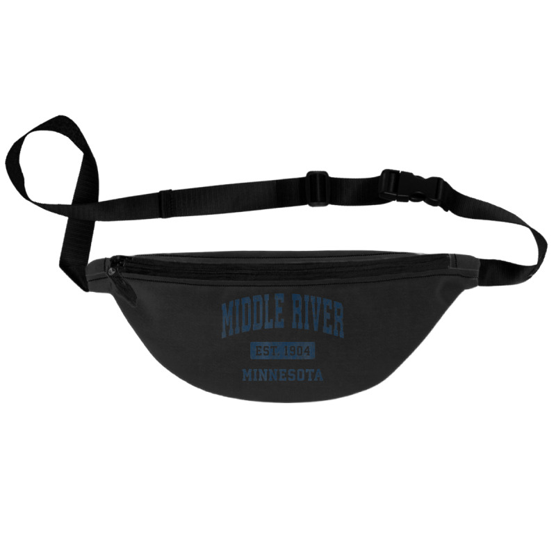 Middle River Minnesota Mn Vintage Athletic Sports Design Fanny Pack | Artistshot