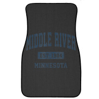 Middle River Minnesota Mn Vintage Athletic Sports Design Front Car Mat | Artistshot