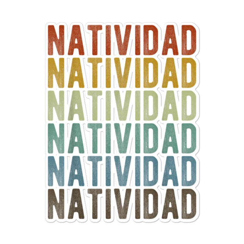 Natividad City Philippines Retro Sticker | Artistshot