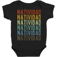 Natividad City Philippines Retro Baby Bodysuit | Artistshot