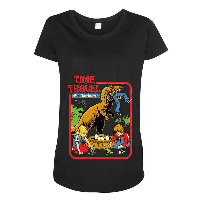 Time Travel For Beginners Classic Maternity Scoop Neck T-shirt by CesarEmmanuelNavarrete | Artistshot