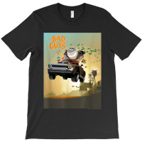 The Bad Guys Group Getaway Car Poster T-shirt | Artistshot