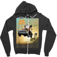 The Bad Guys Group Getaway Car Poster Zipper Hoodie | Artistshot