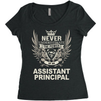 Assistant Principal Women's Triblend Scoop T-shirt | Artistshot