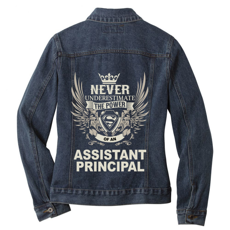 Assistant Principal Ladies Denim Jacket by MICHAELOHARRA | Artistshot