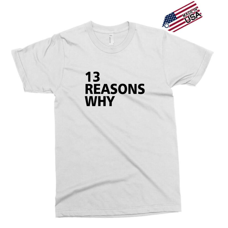 13 Reasons Why (black) Exclusive T-shirt by waroenk design | Artistshot