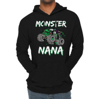 Monster Truck Rally Racing Nana Car Trucker Driver Mother Lightweight Hoodie | Artistshot