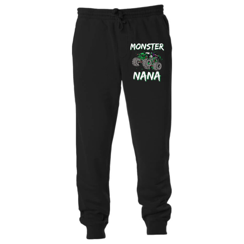 Monster Truck Rally Racing Nana Car Trucker Driver Mother Unisex Jogger | Artistshot