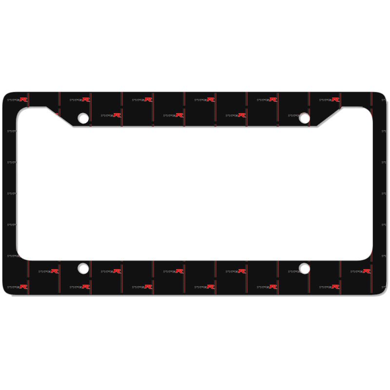 Carbon Type R Racing Stripe License Plate Frame | Artistshot