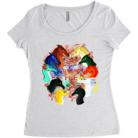 Novel Children's Fire All Women's Triblend Scoop T-shirt | Artistshot