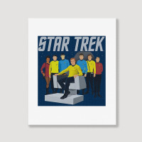 Vector Crew Portrait Canvas Print | Artistshot