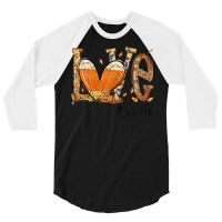 Womens Love Jojo Life Fall Season Autumn Pumpkin Halloween 3/4 Sleeve Shirt | Artistshot