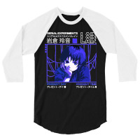 Serial Experiments Lain Darker Classic 3/4 Sleeve Shirt | Artistshot