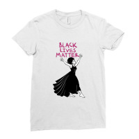 Confident And Beautiful African American Woman In A Long Dress Express Ladies Fitted T-shirt | Artistshot