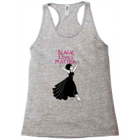 Confident And Beautiful African American Woman In A Long Dress Express Racerback Tank | Artistshot