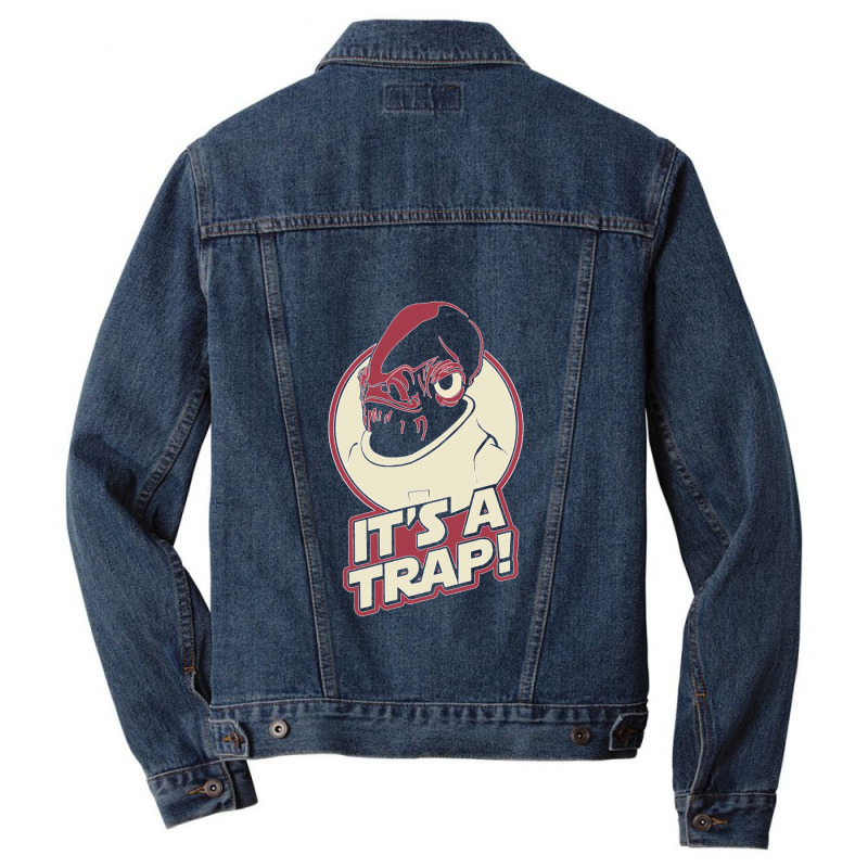 It S A Trap Men Denim Jacket | Artistshot