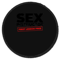 Sex Instructor Classic Round Patch | Artistshot