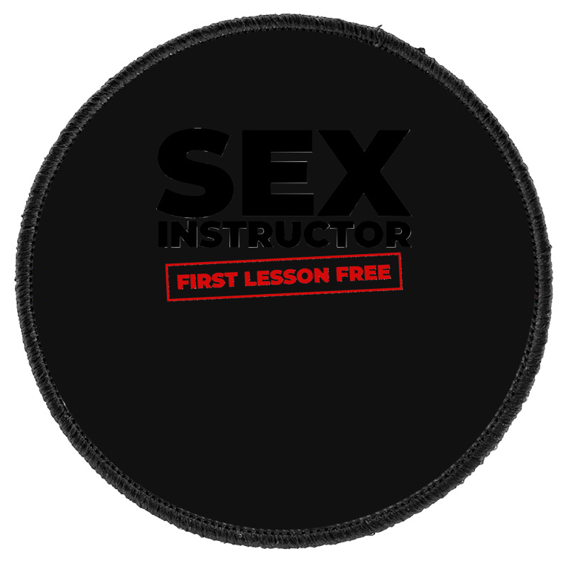 Sex Instructor Classic Round Patch by cm-arts | Artistshot