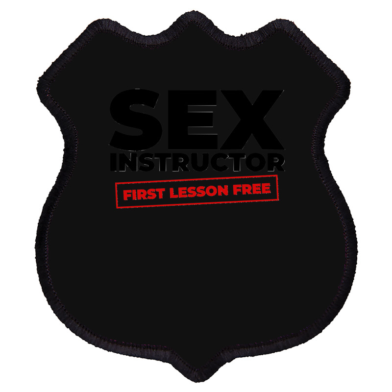 Sex Instructor Classic Shield Patch by cm-arts | Artistshot