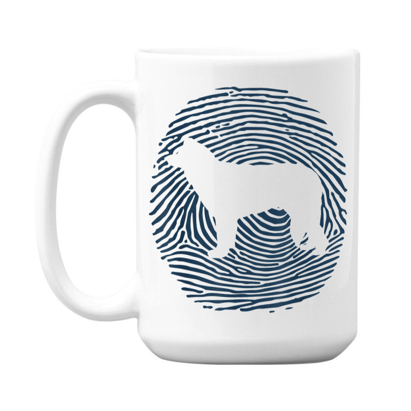 Welsh Sheepdog Dna Fingerprint Dog Welsh Sheepdog 15 Oz Coffee Mug by cm-arts | Artistshot