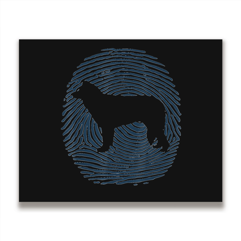 Welsh Sheepdog Dna Fingerprint Dog Welsh Sheepdog Metal Print Horizontal by cm-arts | Artistshot