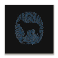 Welsh Sheepdog Dna Fingerprint Dog Welsh Sheepdog Metal Print Square | Artistshot