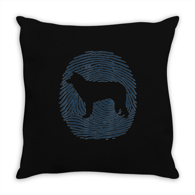 Welsh Sheepdog Dna Fingerprint Dog Welsh Sheepdog Throw Pillow by cm-arts | Artistshot