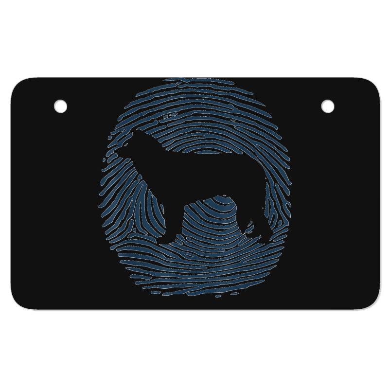 Welsh Sheepdog Dna Fingerprint Dog Welsh Sheepdog ATV License Plate by cm-arts | Artistshot