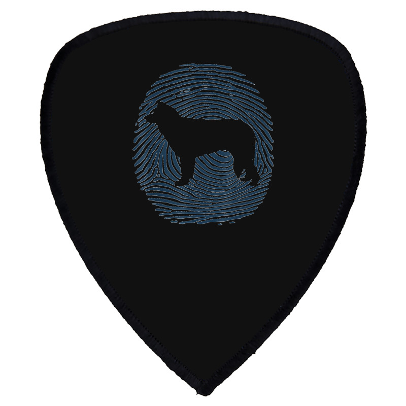 Welsh Sheepdog Dna Fingerprint Dog Welsh Sheepdog Shield S Patch by cm-arts | Artistshot