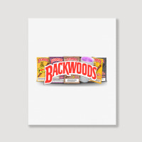 Backwoods Vintage Hiphop Shirt Portrait Canvas Print | Artistshot