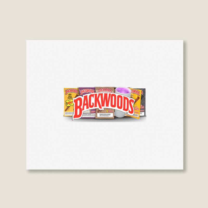 Backwoods Vintage Hiphop Shirt Landscape Canvas Print | Artistshot