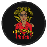 Cps Workers Child Protective Social Services Dss Black Woman Round Patch | Artistshot