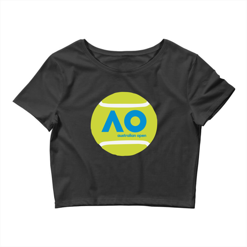 Australian Open Tennis Ball Ii Austalian Open Crop Top by telutiga | Artistshot