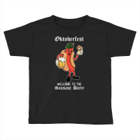 Sausage Party Oktoberfest Funny Bratwurst German Festival T Shirt Toddler T-shirt | Artistshot