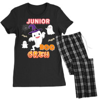 Junior Boo Crew Halloween Ghost Witch Pumpkin Teacher Women's Pajamas Set | Artistshot