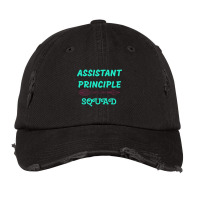 Assistant Principal Squad Tee Shirt Teacher Gift Faculty Vintage Cap | Artistshot