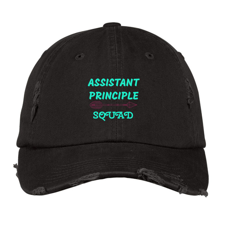 Assistant Principal Squad Tee Shirt Teacher Gift Faculty Vintage Cap by MICHAELOHARRA | Artistshot