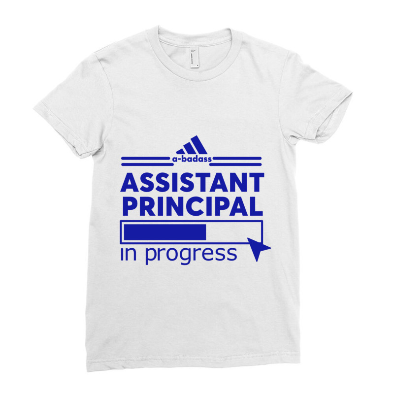 Assistant Principal Ladies Fitted T-Shirt by YURIYAMIGUD | Artistshot