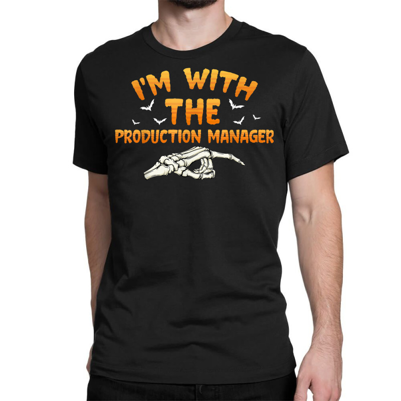 I'm With The Production Manager Halloween Couples Costume Classic T-shirt | Artistshot