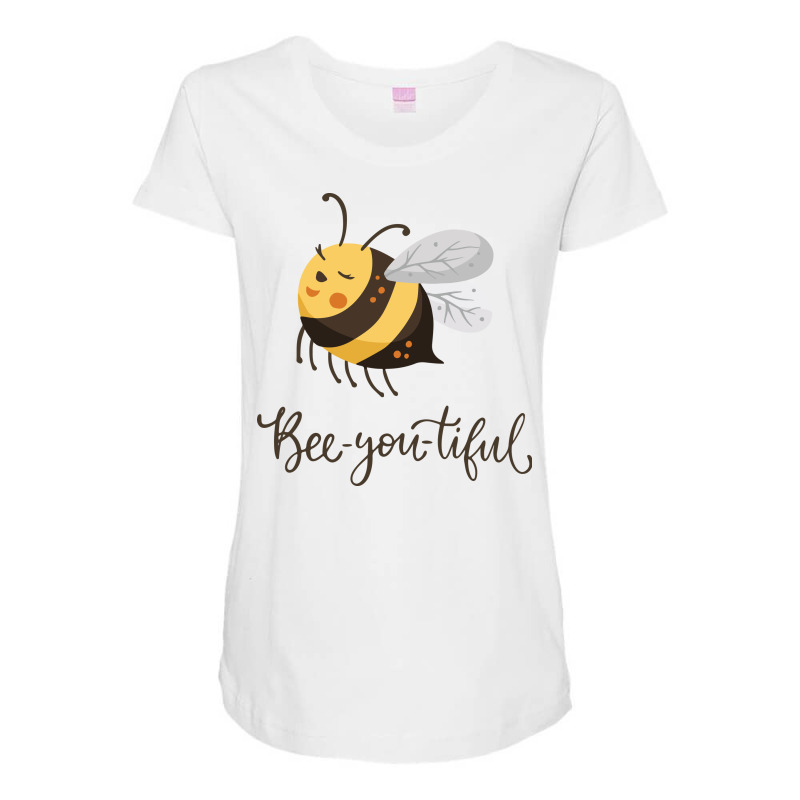 Bee Maternity Scoop Neck T-shirt | Artistshot