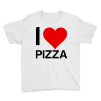 I Love Pizza Heart Youth Tee | Artistshot