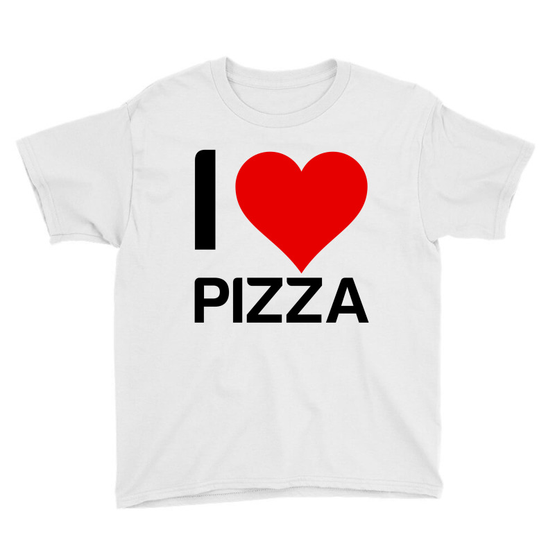 I Love Pizza Heart Youth Tee | Artistshot