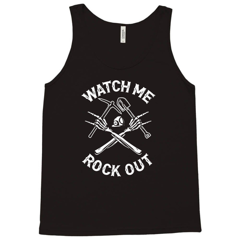 Funny Rock Hunting Tank Top | Artistshot