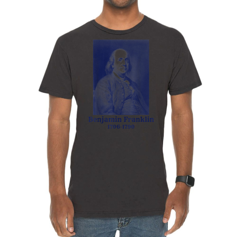 Ben Franklin T Shirt. Vintage Founding Father Tee Vintage T-shirt | Artistshot