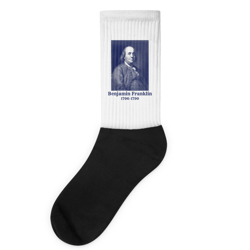 Ben Franklin T Shirt. Vintage Founding Father Tee Socks | Artistshot