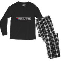 Melbourne Apparels, Merchandise, T Shirts, Leggings, Skirt, Mask, Apro Men's Long Sleeve Pajama Set | Artistshot